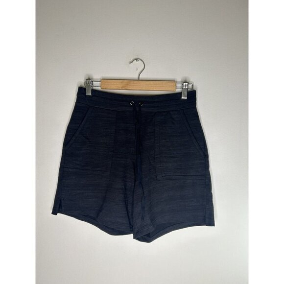 T by Talbots Solid Black Pockets Terry Shorts Size XS - Picture 1 of 7